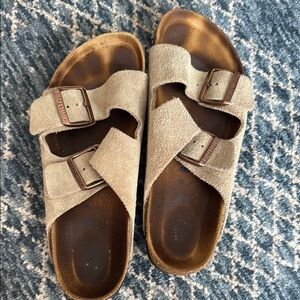 Birkenstock Suede Sandals Arizona